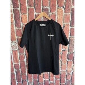Holstrength Men's T-Shirt  Black Size XL Bible Verse Christian Religious